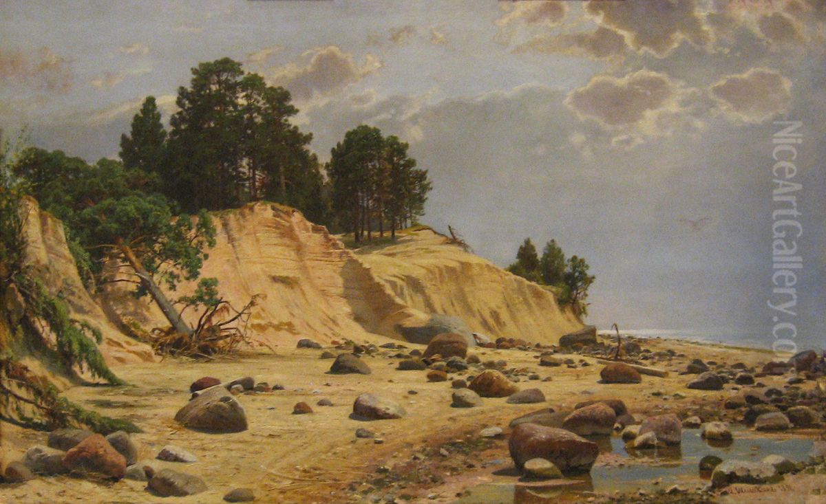 <<Posle storma v Meri-Hovi>> Oil Painting by Ivan Shishkin