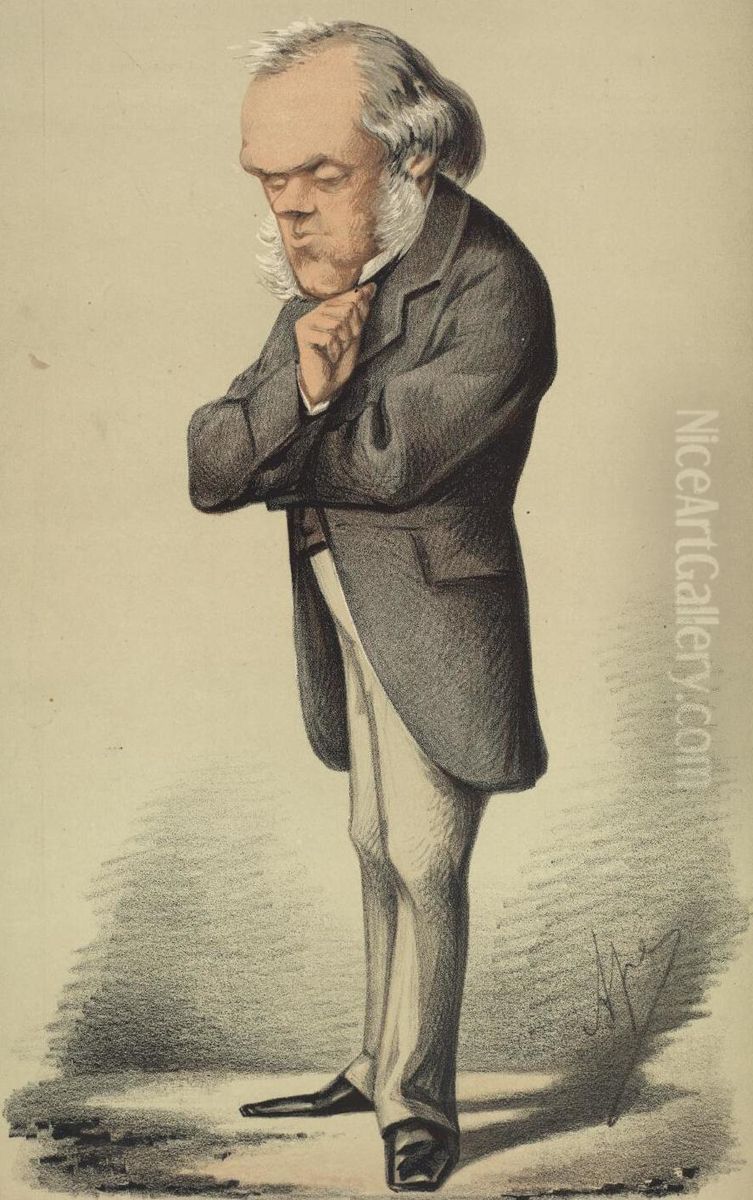 Henry Austin Bruce Oil Painting by Carlo Pellegrini