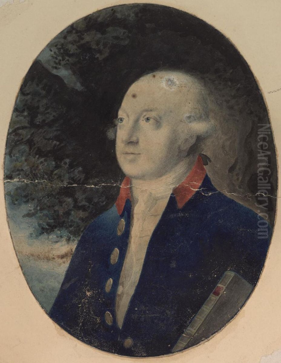 Thomas Pennant Oil Painting by Moses Griffith