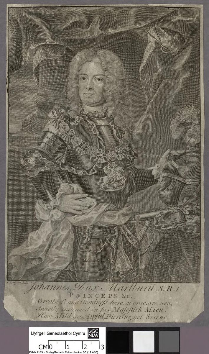 Johannes Dux Marlburii, S.R.I Oil Painting by Christian Fritzsch