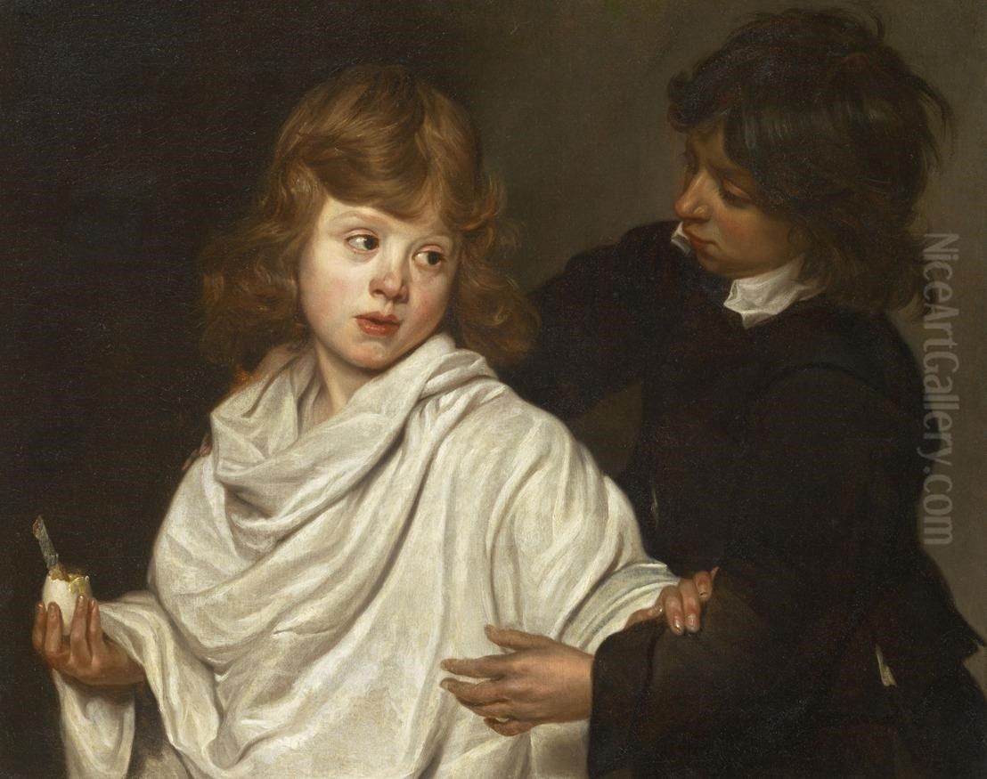 To Each his Own Oil Painting by Michaelina Wautier