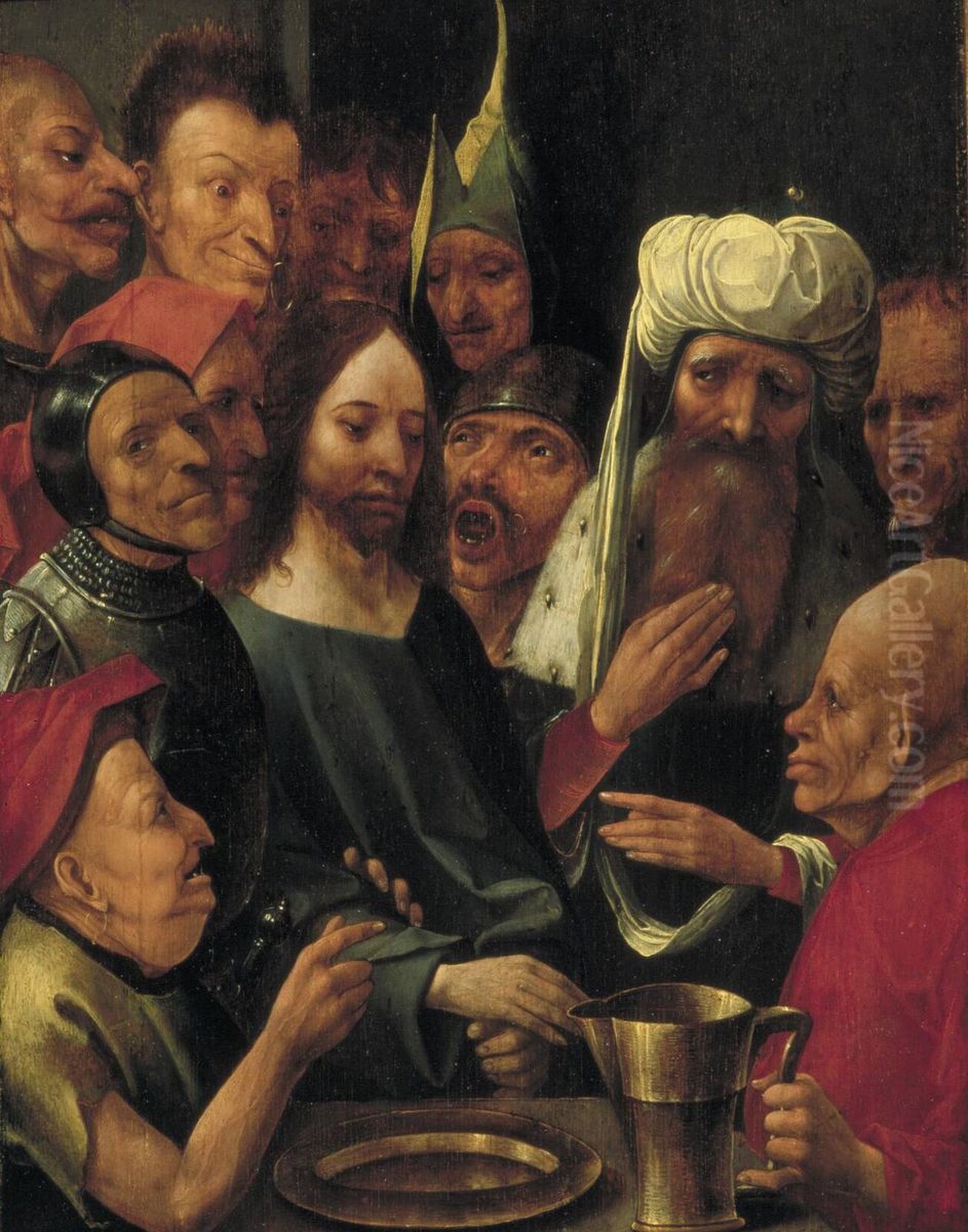 Christ Before Pilate Oil Painting by Hieronymous Bosch