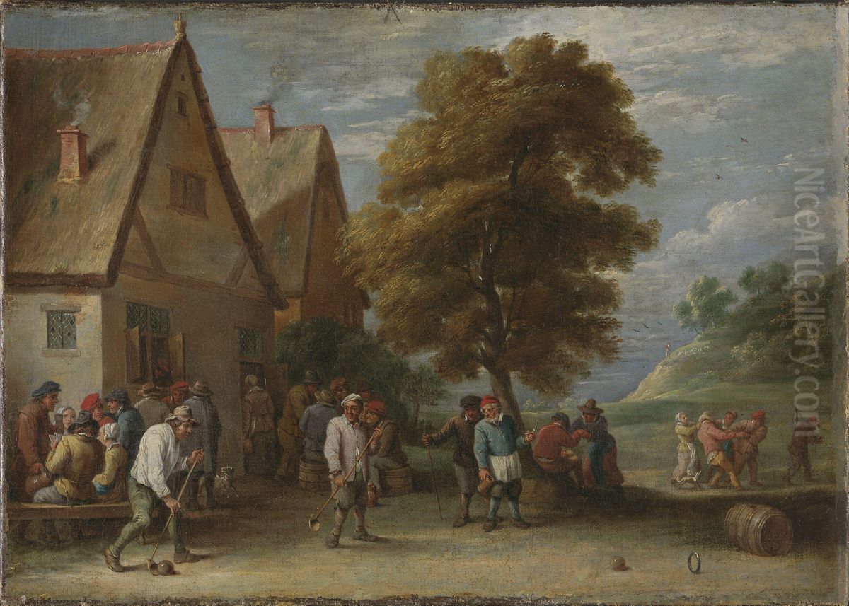 Painting Oil Painting by David Teniers the Younger