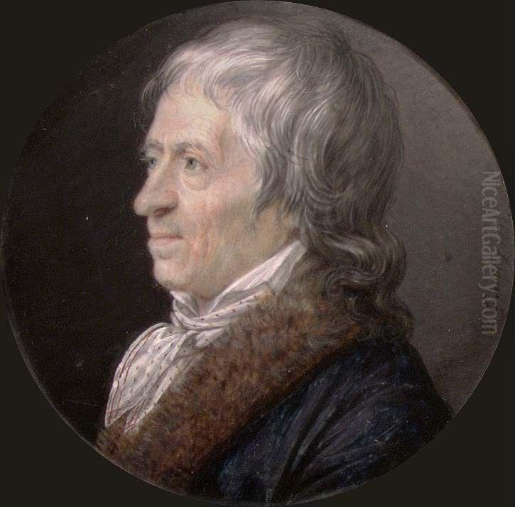 Portrait of a Man. Copy Oil Painting by Johan Gorbitz