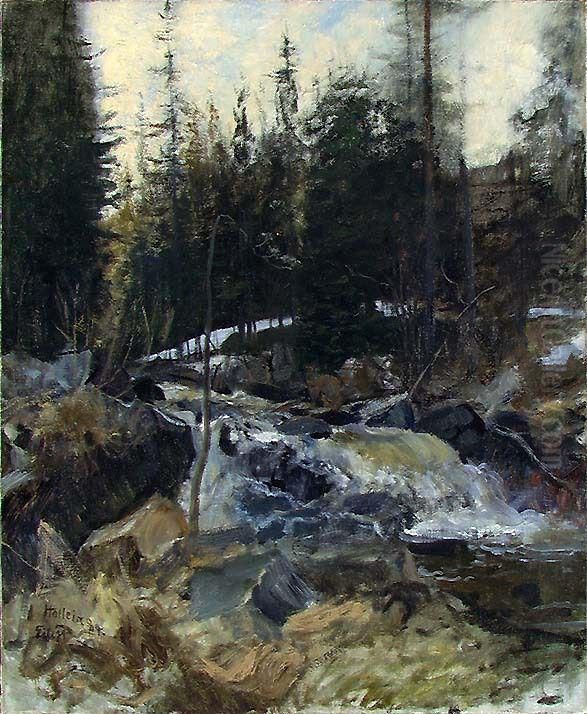 From Holleia Oil Painting by Eilif Peterssen