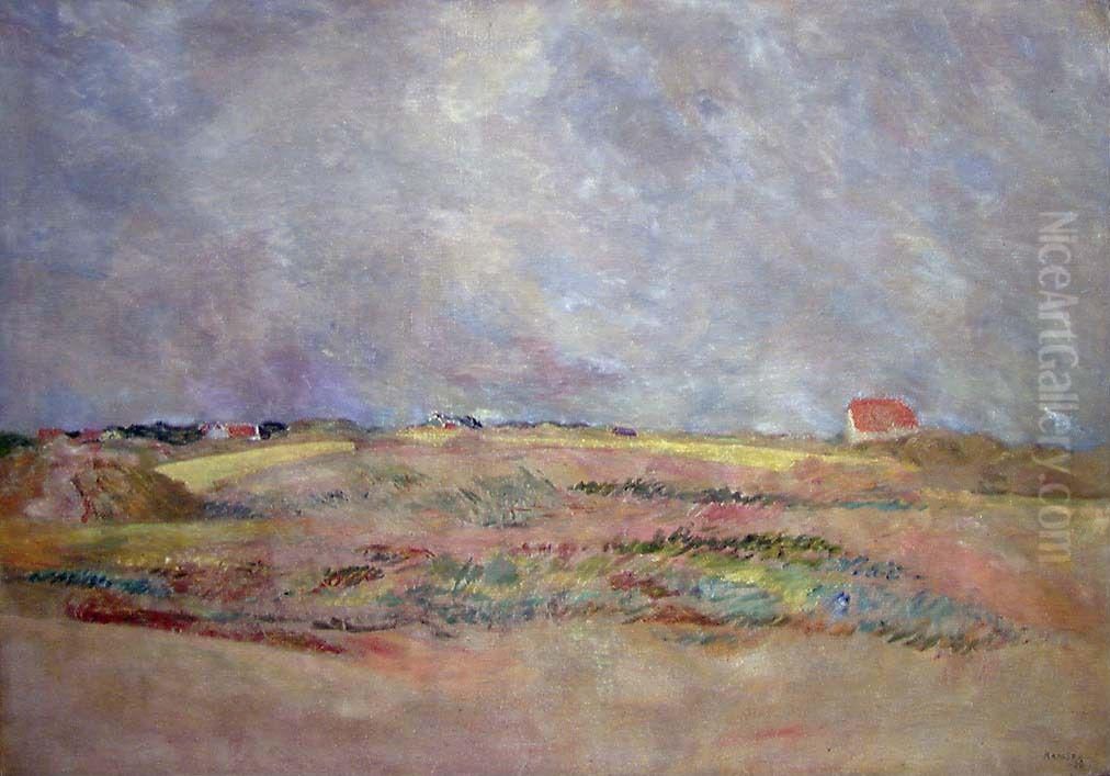 Landscape from Skagen, Denmark Oil Painting by Ludvig Karsten
