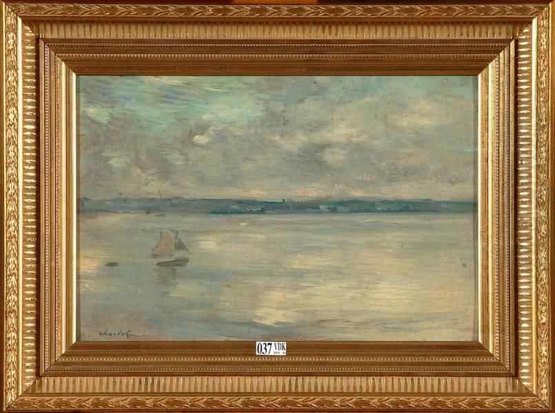 Marine Oil Painting by Frantz Charlet