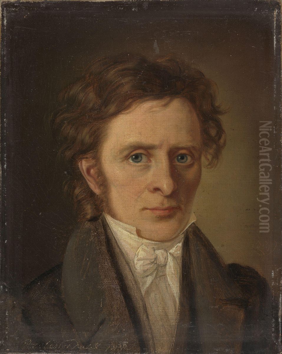 Maleren J.C. Dahl Oil Painting by Frederik Storch