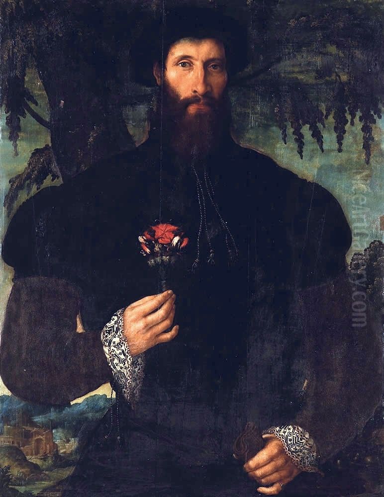 Self-portrait Oil Painting by Maarten Van Heemskerck