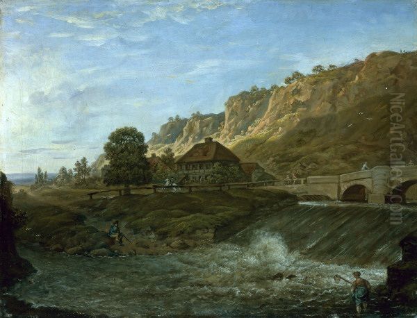 Abend Oil Painting by Anton Graff