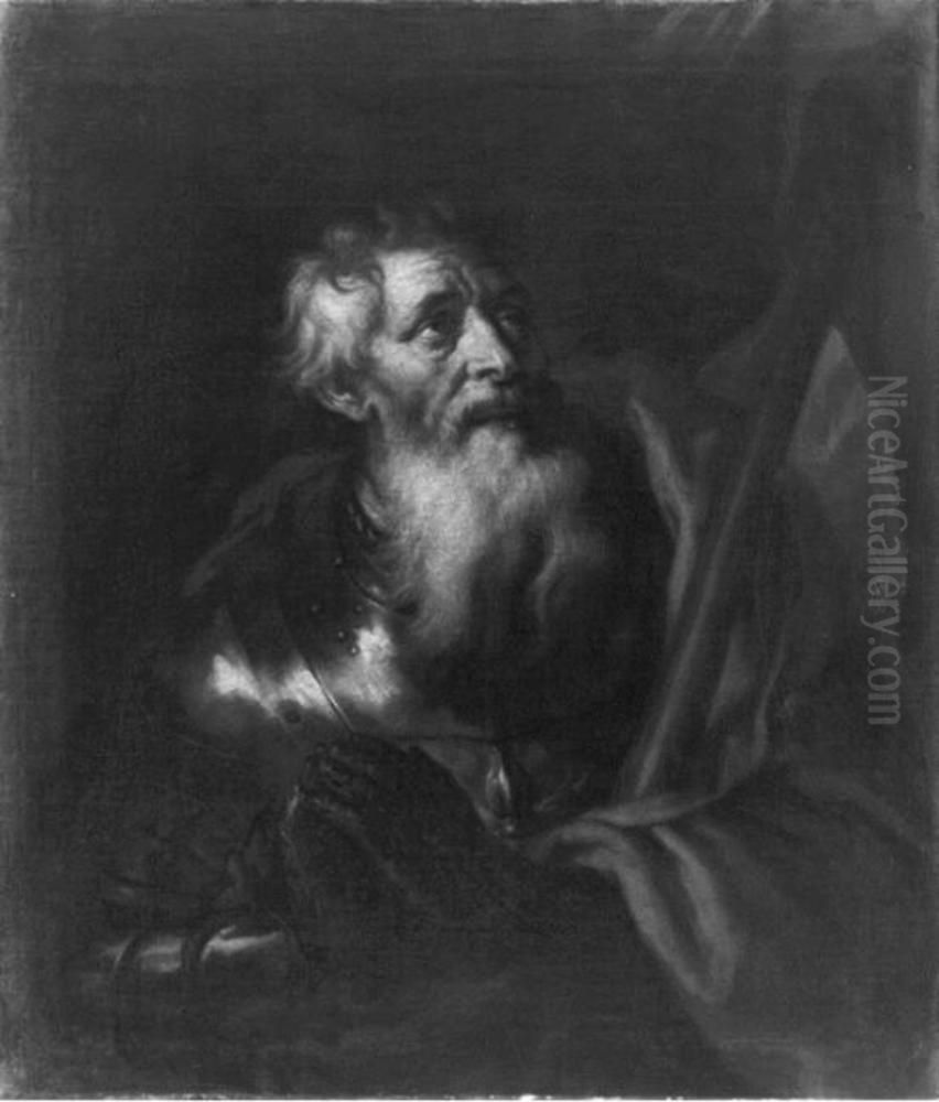 Saint William of Aquitaine Oil Painting by Joachim von, I Sandrart