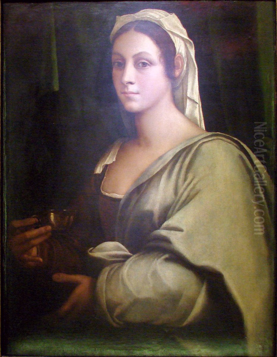 Portrait of Vittoria Colonna Oil Painting by unknown