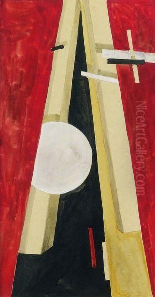 Composition Oil Painting by Ilya Grigorevich Chashnik