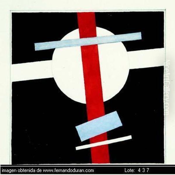 Descripcion De La Obra: Oil Painting by Ilya Grigorevich Chashnik