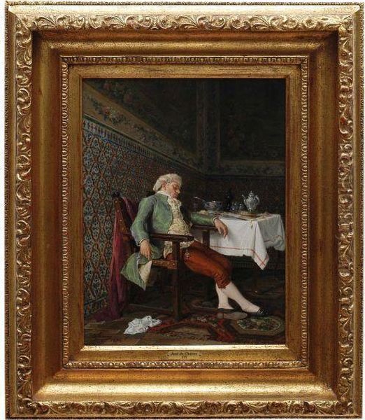 Untitled Oil Painting by Jose Maria Chaves Ortiz