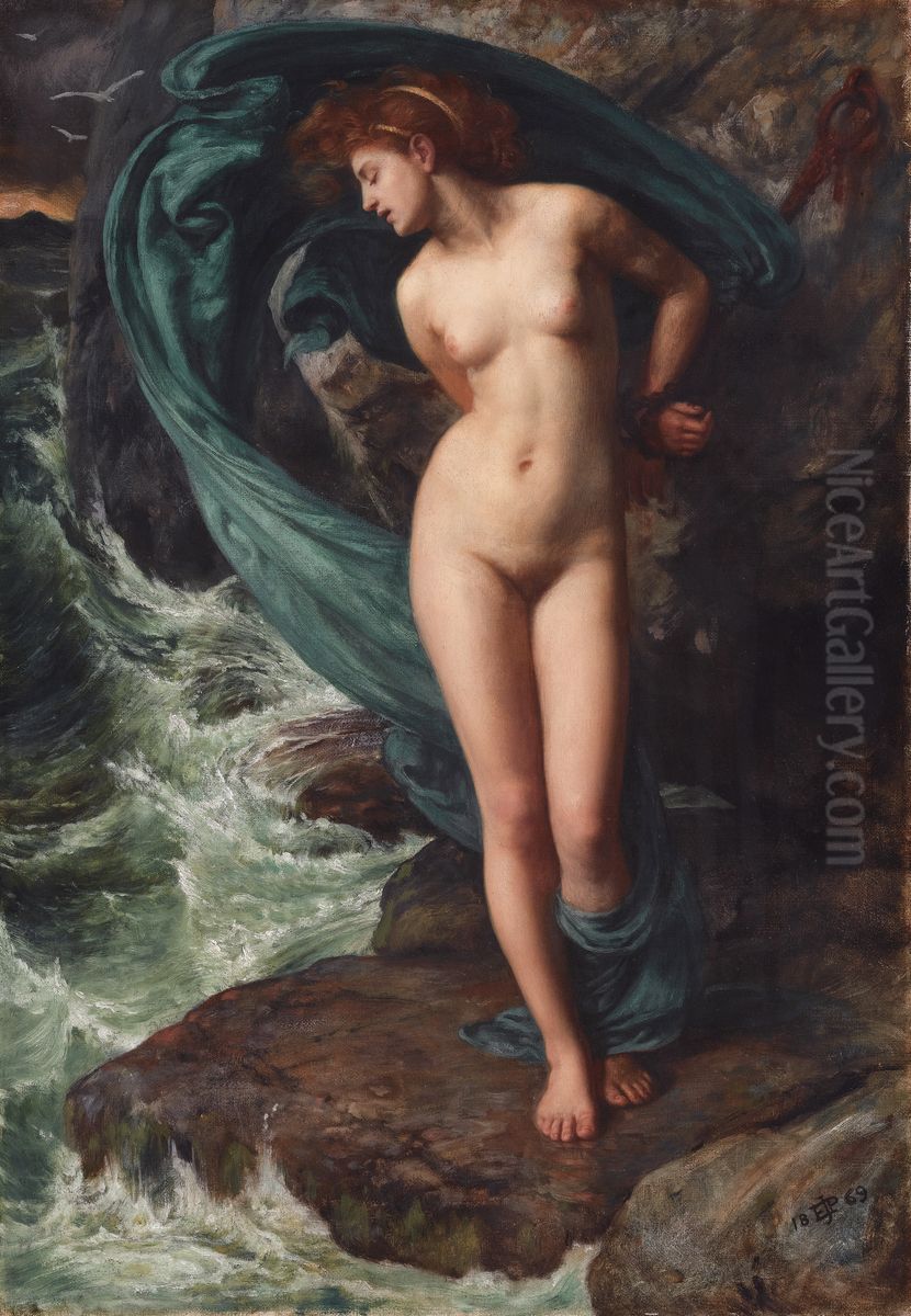 Andromeda Oil Painting by Edward Poynter