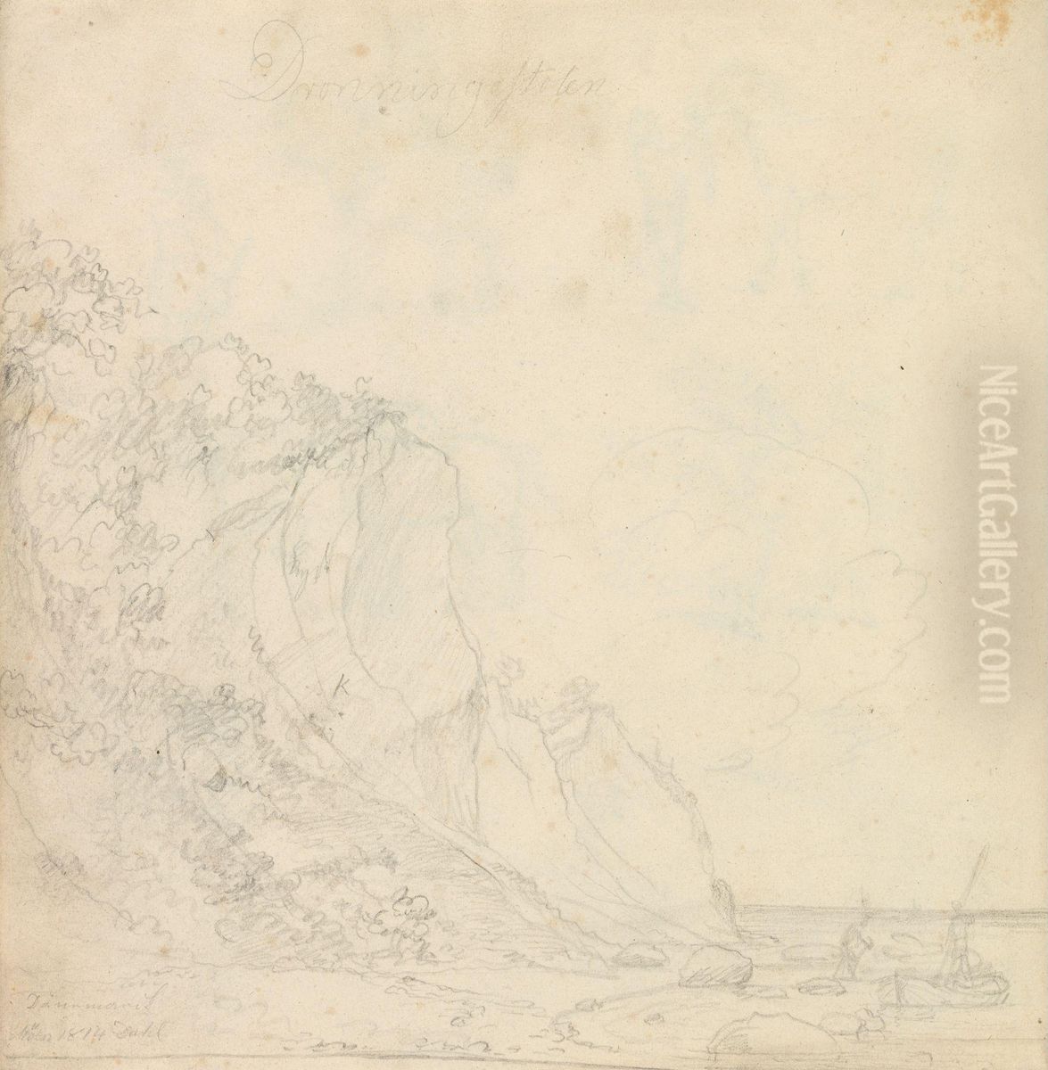 Dronningstolen, Mon Oil Painting by Johan Wilhelm Ludwig Dahl