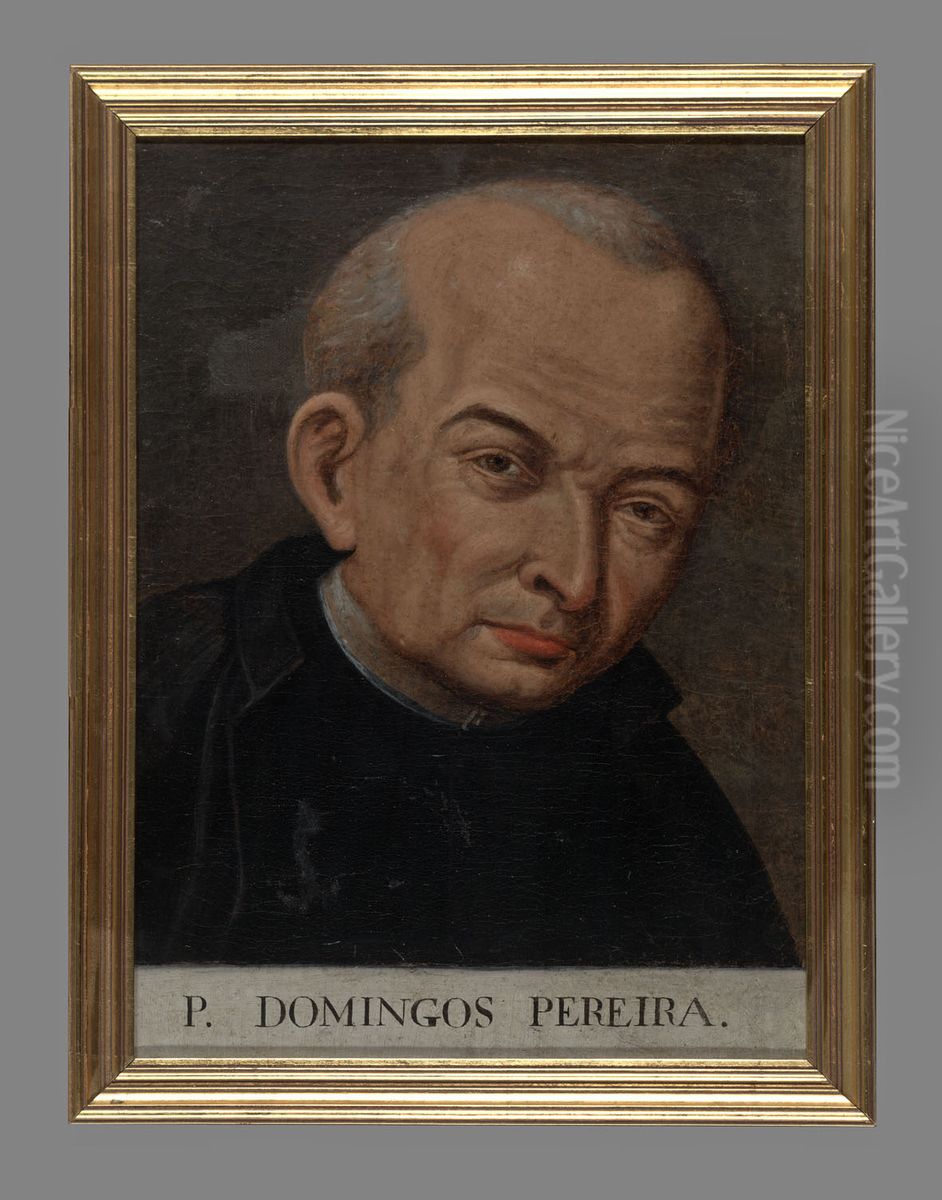 Padre Domingos Pereira Oil Painting by Portuguese painter