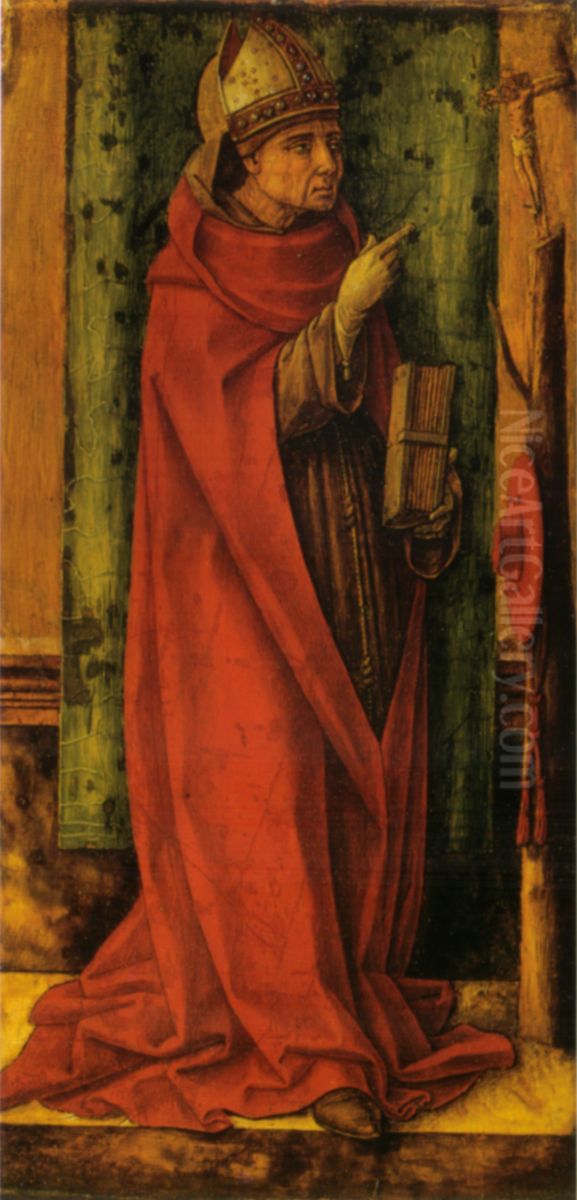 Bonaventure Oil Painting by Carlo Crivelli