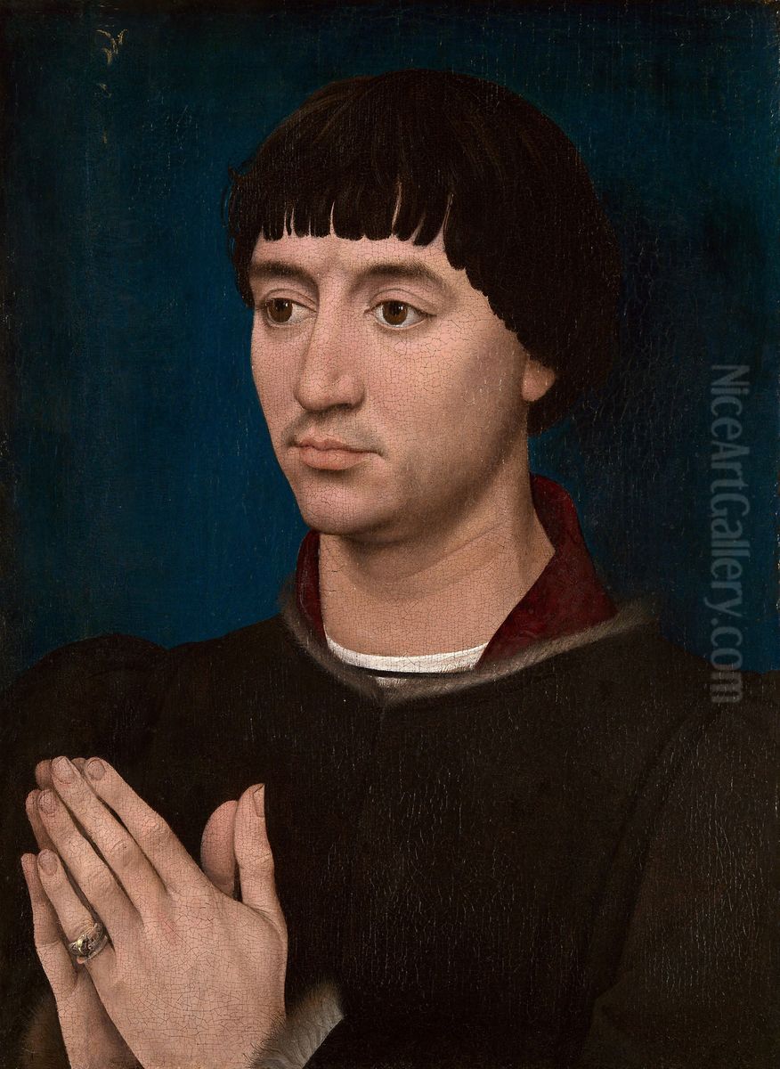 Portrait of Jean Gros Oil Painting by Rogier van der Weyden