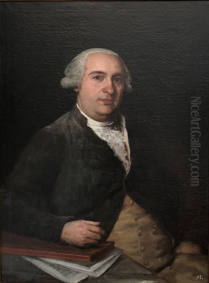 Mariano Ferrer y Aulet Oil Painting by Francisco Goya Fuendetodos
