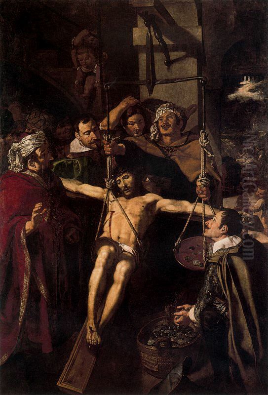 The Miracle of the Rescued Christ Oil Painting by Jeronimo Jacinto De Espinosa