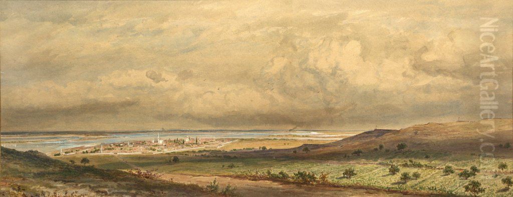 Silistra Oil Painting by Felix Philipp Kanitz