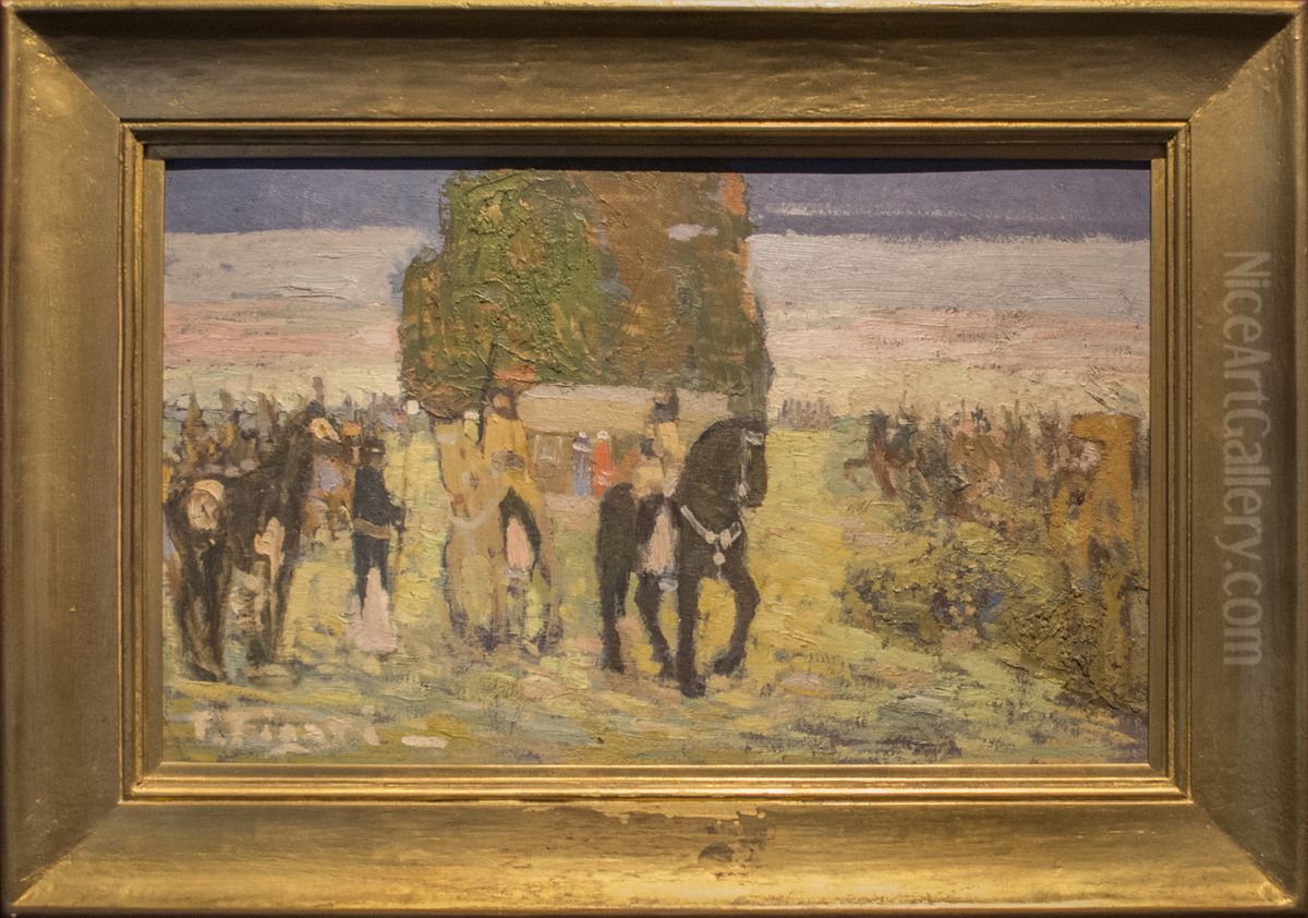 Grito de Asencio Oil Painting by Pedro Figari