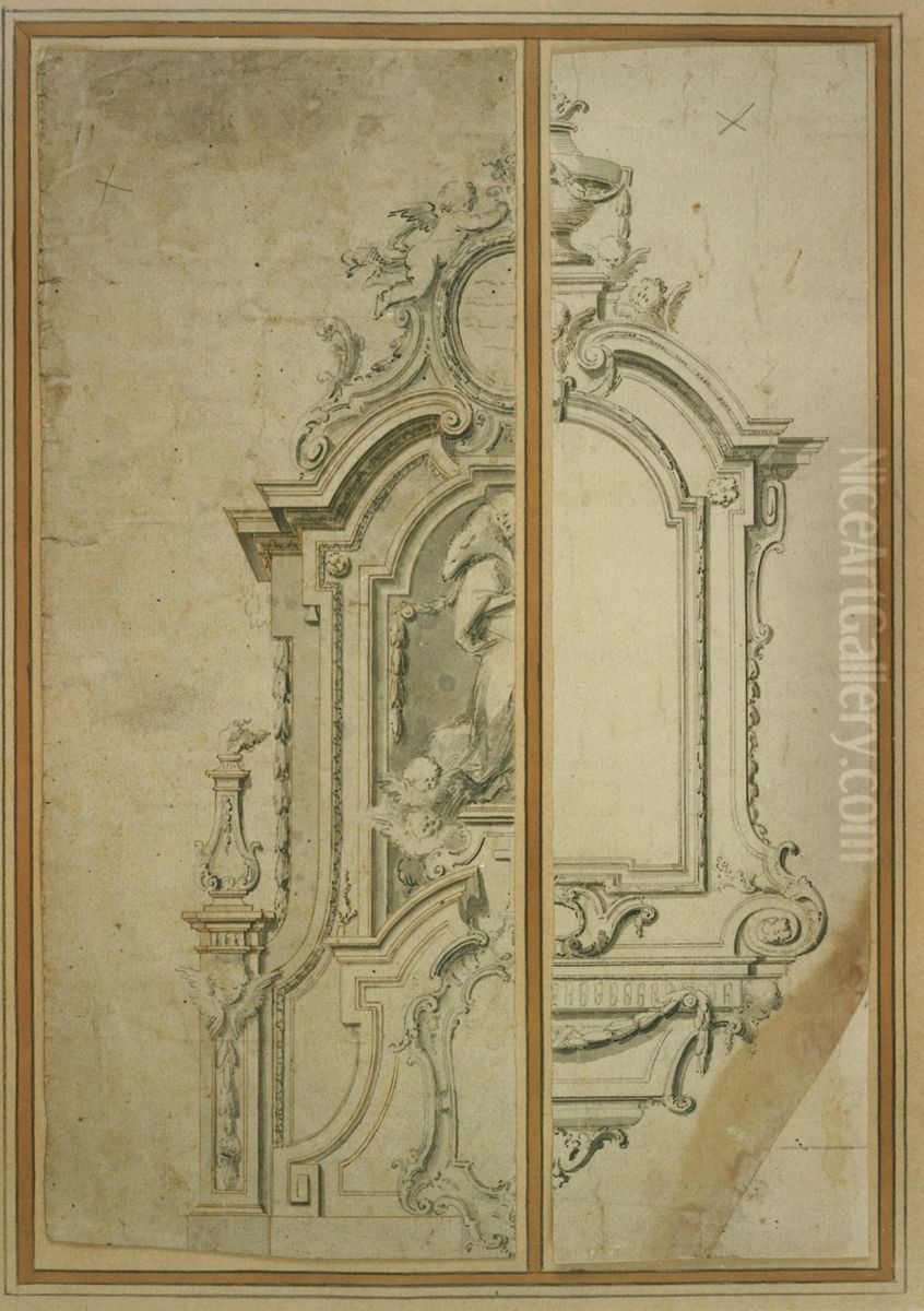 Ebauche d'un reliquaire Oil Painting by Jan Frans van Geel