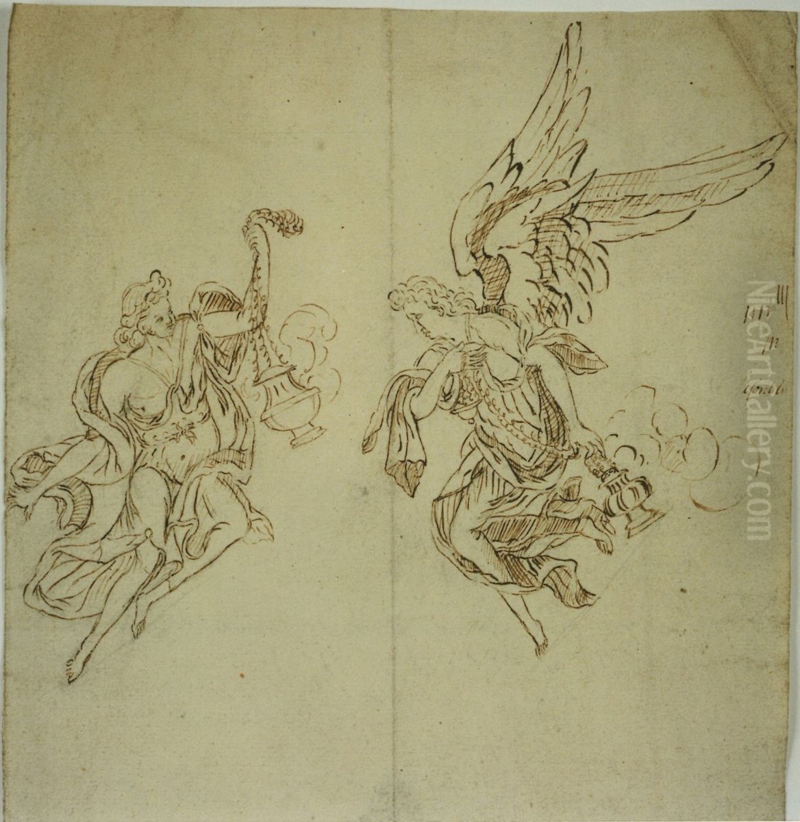 Entwurf fur ein dekoratives Motiv Oil Painting by unknown