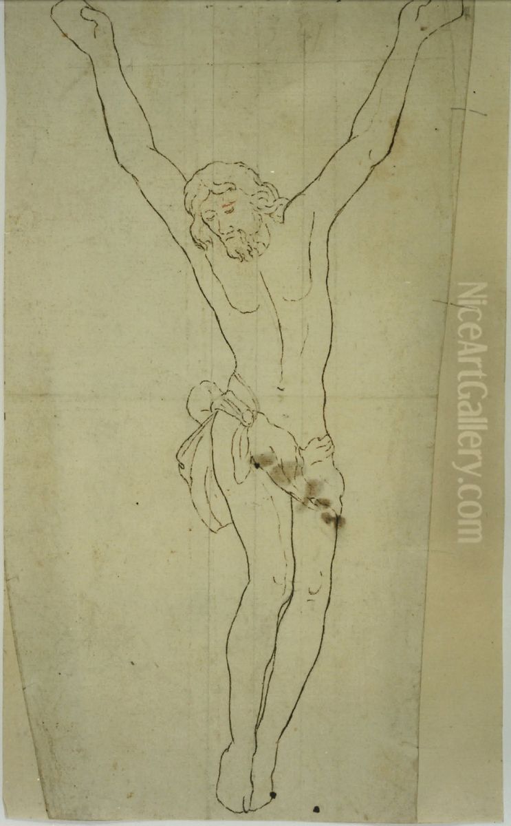 Design for Christ crucified Oil Painting by unknown