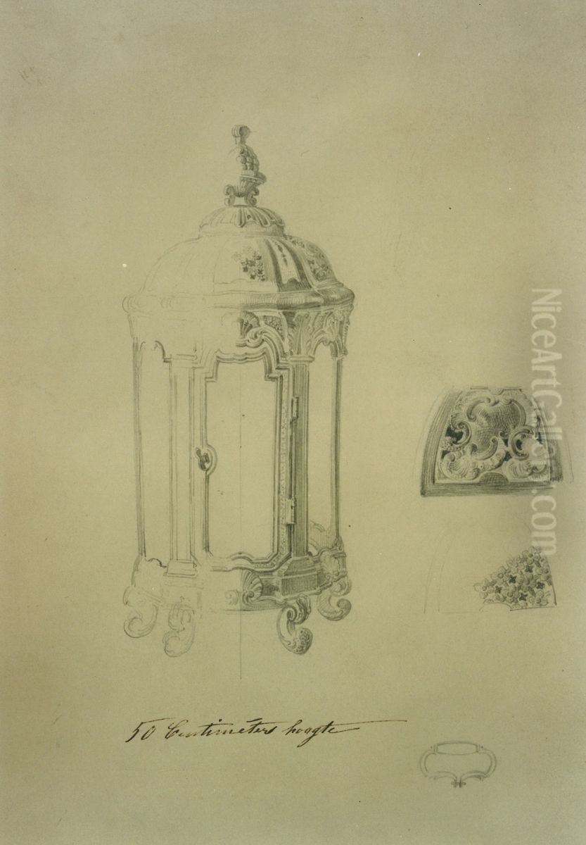 Petite armoire en argent Oil Painting by unknown