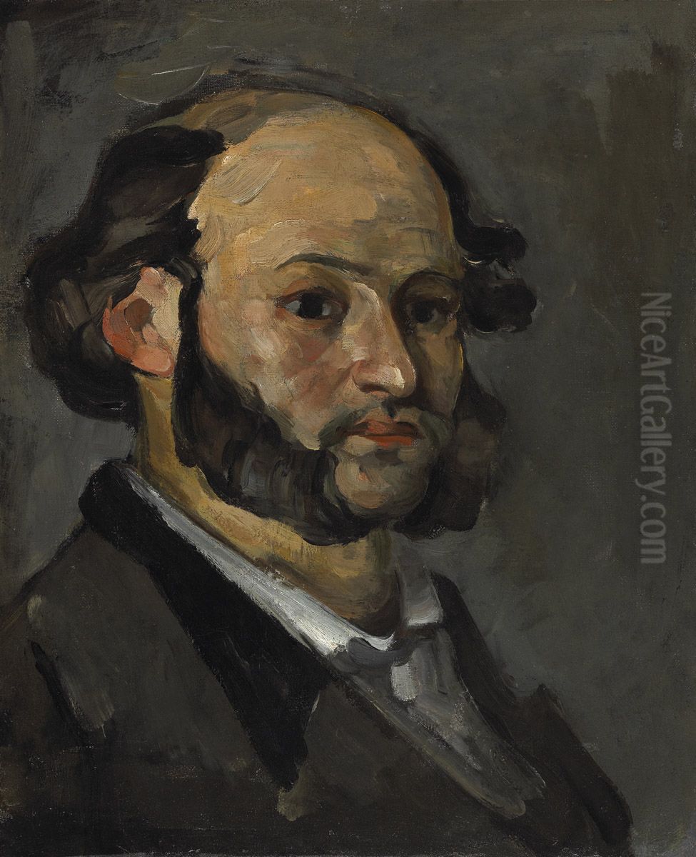 Portrait de Gustave Boyer Oil Painting by Paul Cezanne