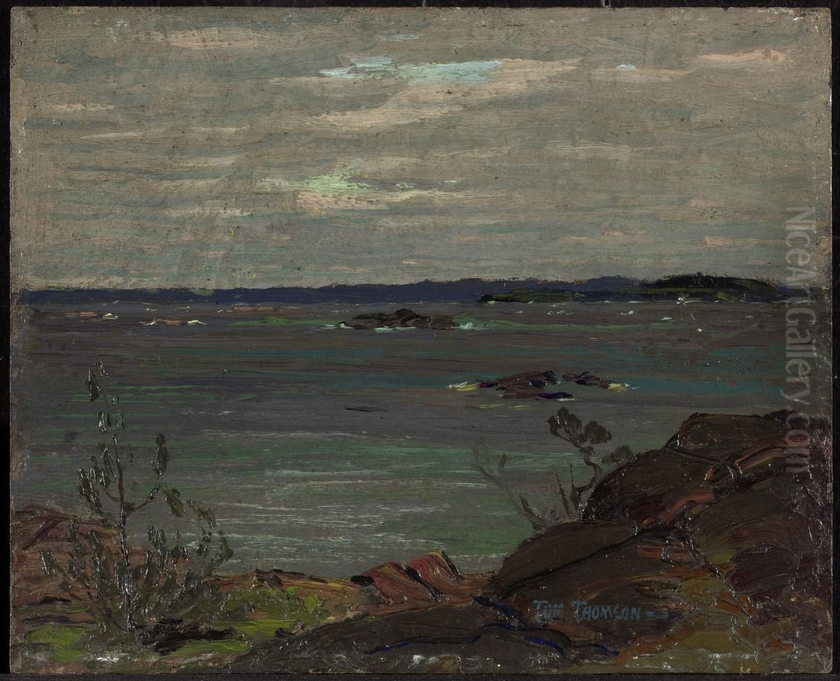 Grey Day, Giant's Tomb Oil Painting by Tom Thomson