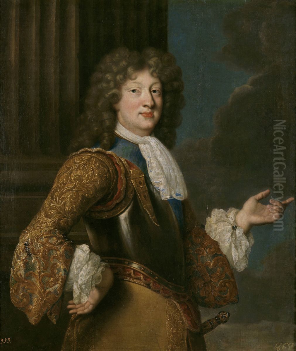 Louis of France the Grand Dauphin Oil Painting by Francois de Troy