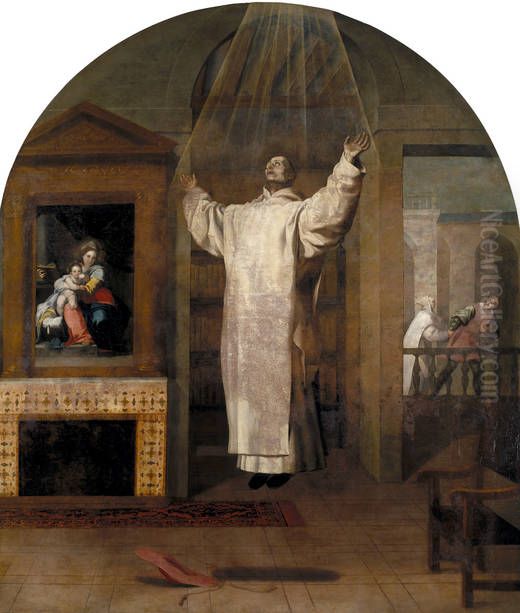 The Extasis of Jean Birelle Oil Painting by Vincenzo Carducci