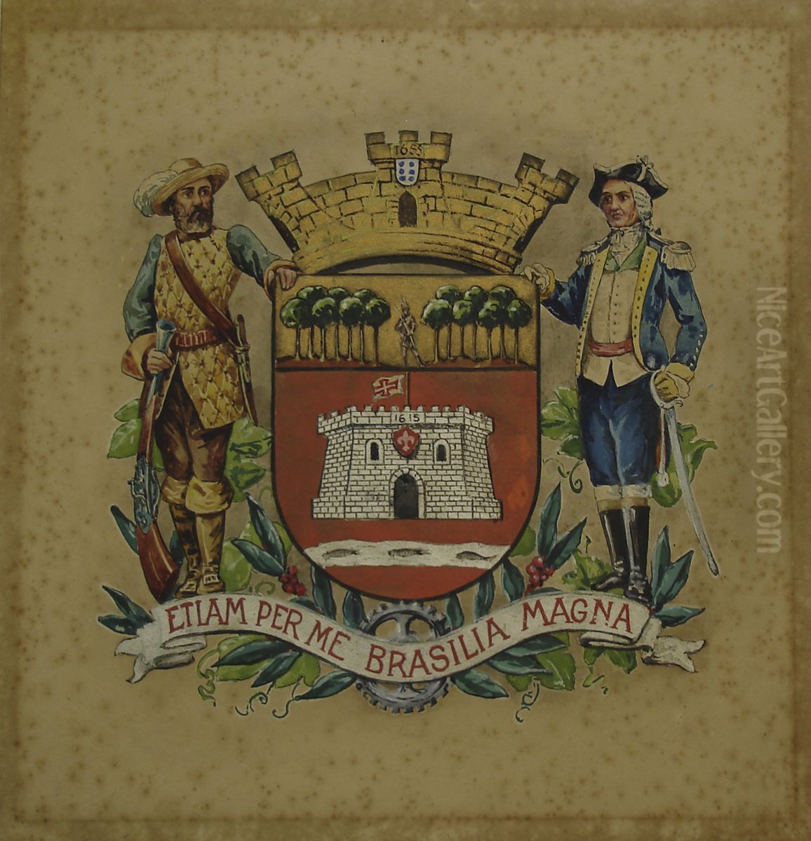 Brasao de Jundiai Oil Painting by unknown