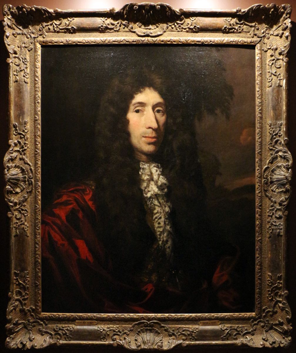 Portrait of a Gentleman wearing a Lace Cravat Oil Painting by Nicolaes Maes