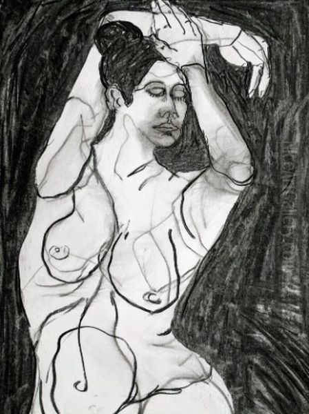 Perfect Female Body 10 Oil Painting by Gretchen Andrew