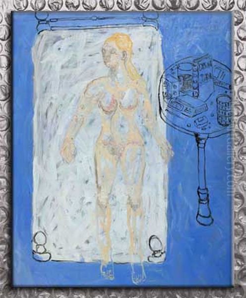 Bow New Hampshire 02 Oil Painting by Gretchen Andrew