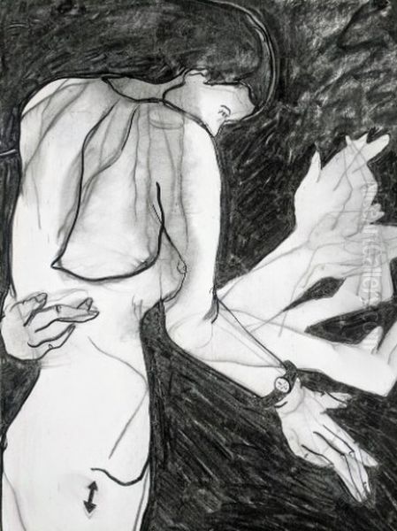 Female conception 07 Oil Painting by Gretchen Andrew