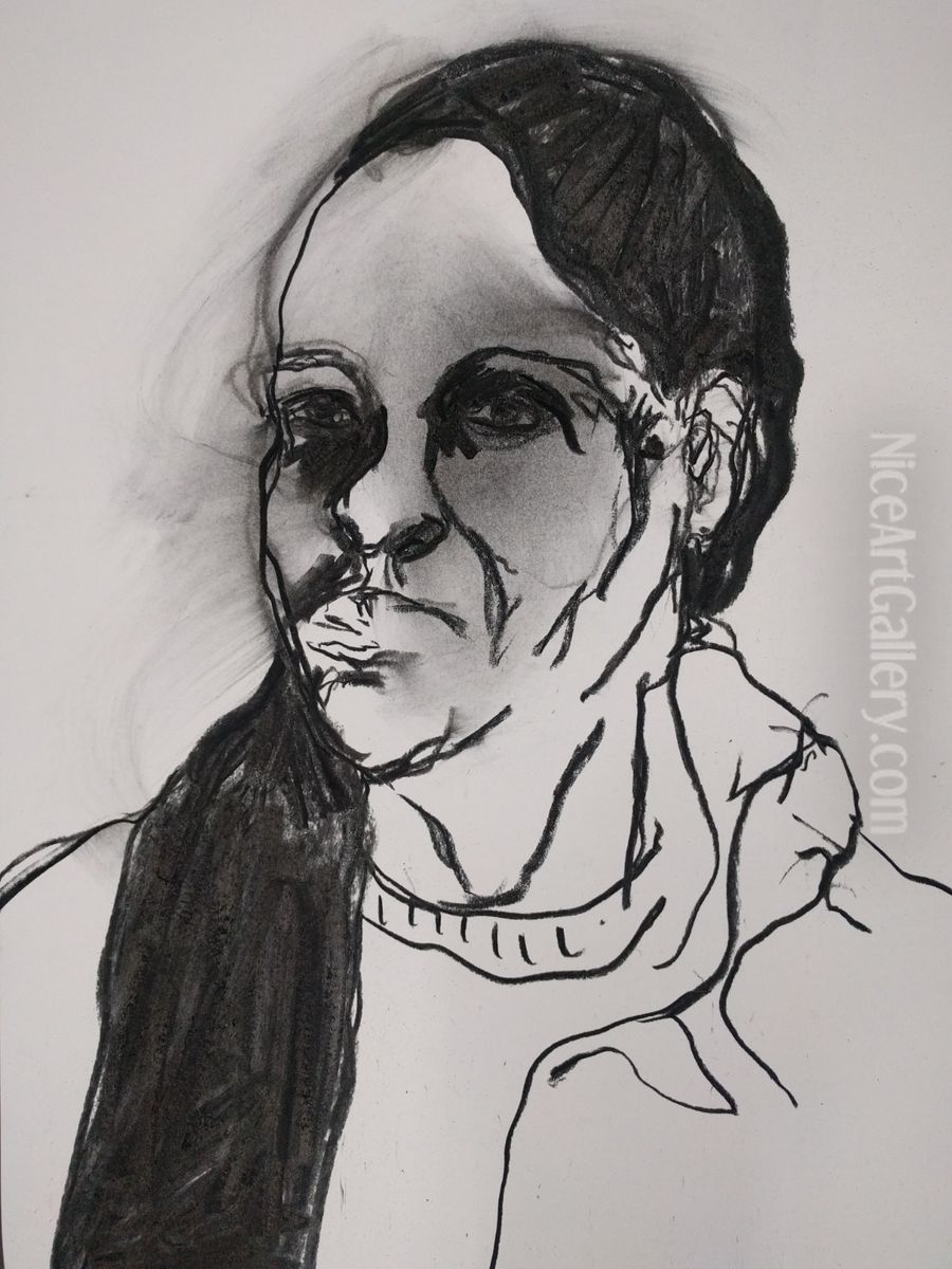 29 year old woman (g) Oil Painting by Gretchen Andrew