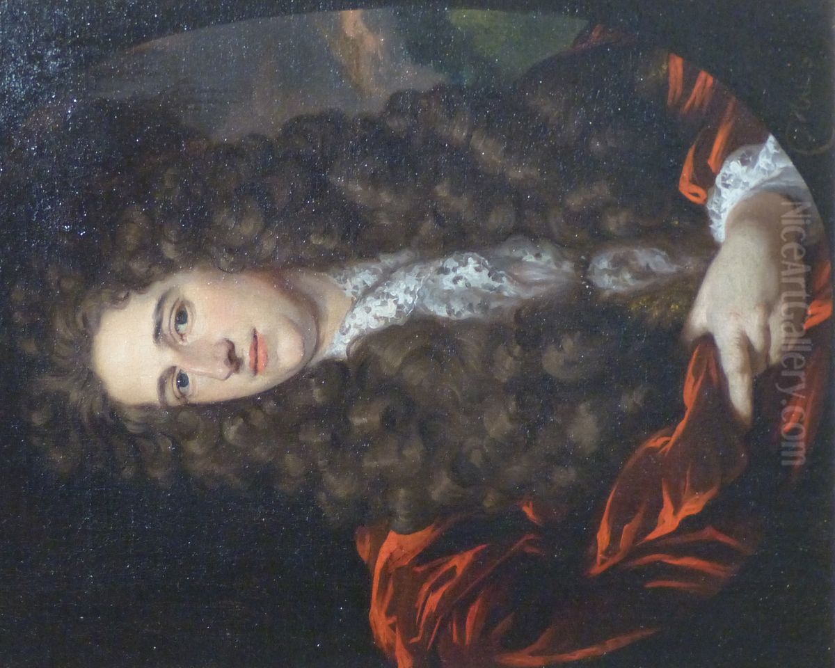 A Man Oil Painting by Nicolaes Maes