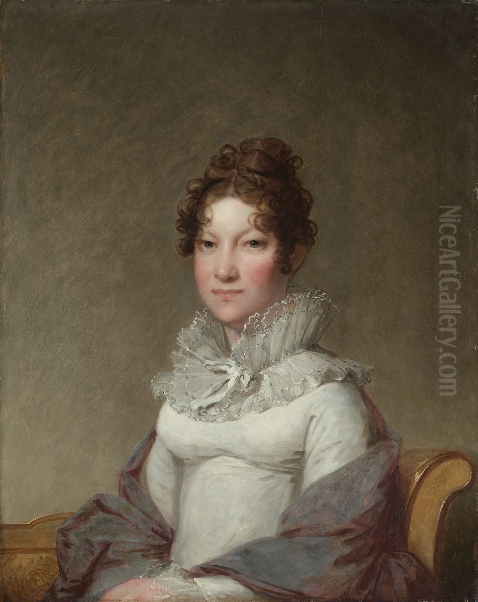 Mary Campbell Stuart Oil Painting by Gilbert Stuart