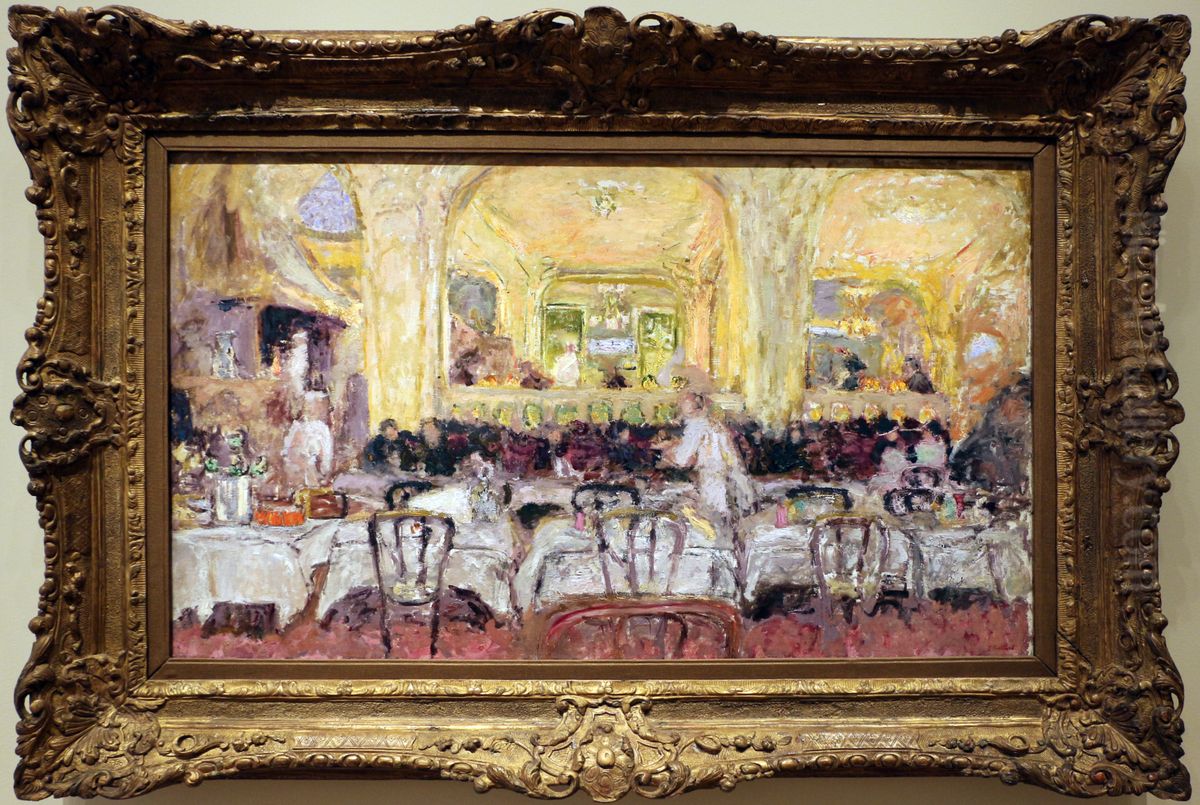 Cafe Wepler Oil Painting by Jean-Edouard Vuillard