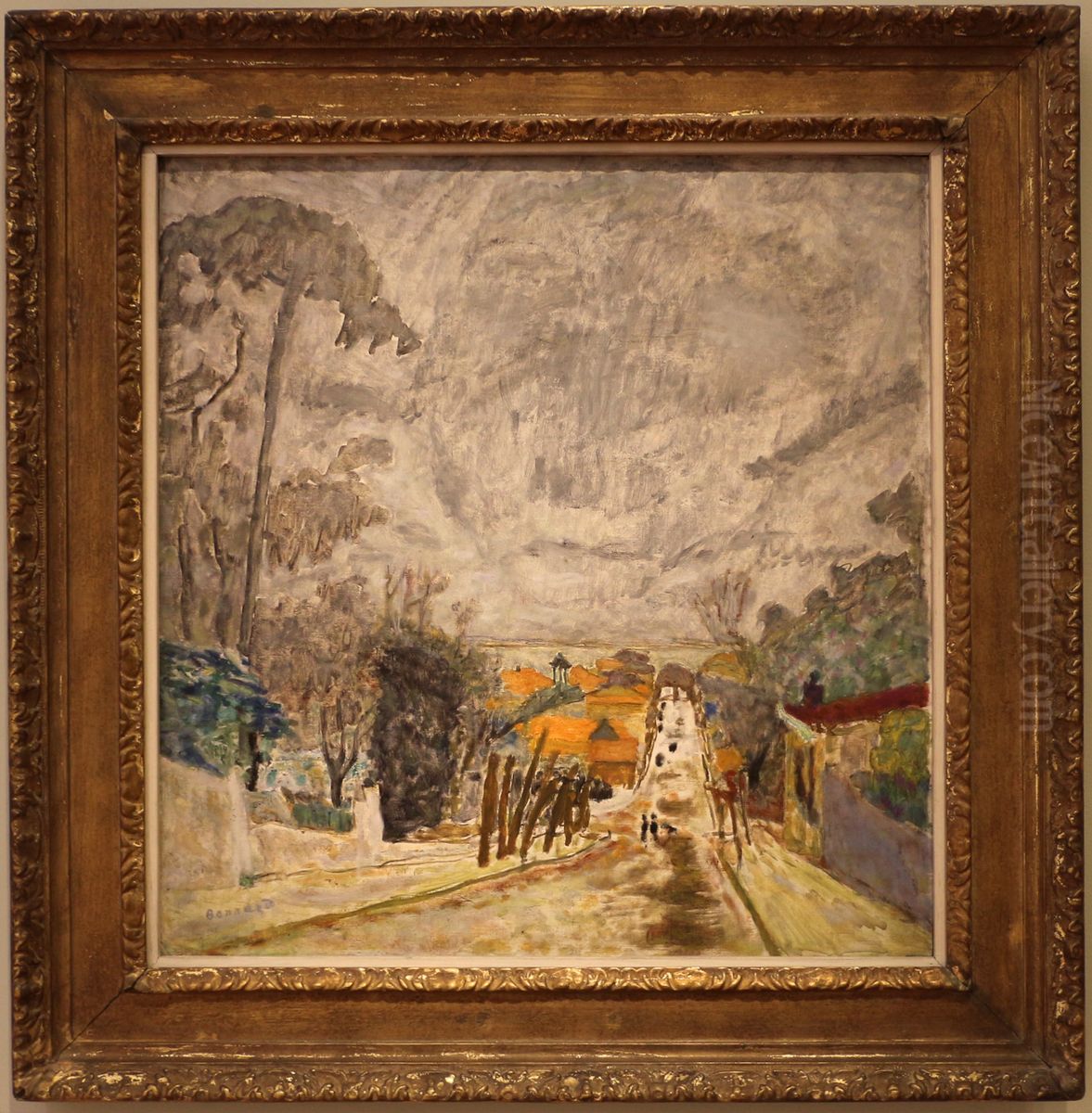 The Road to Nantes Oil Painting by Pierre Bonnard