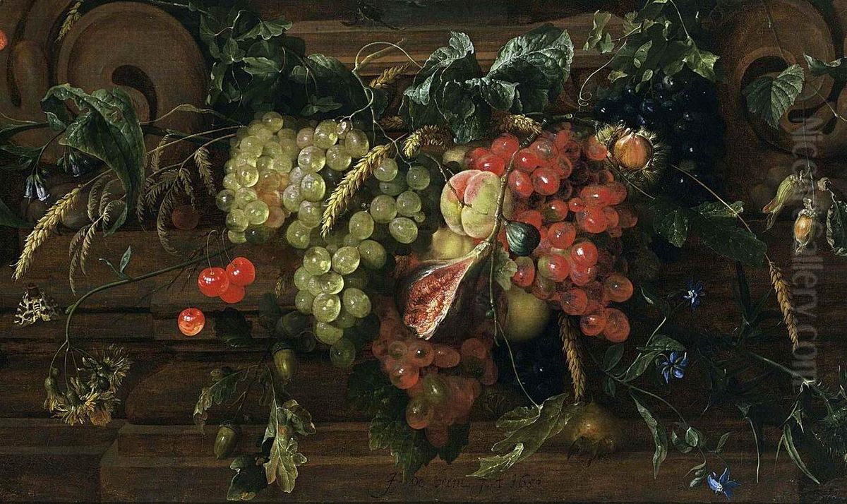 Still life Oil Painting by Jan Davidsz. De Heem