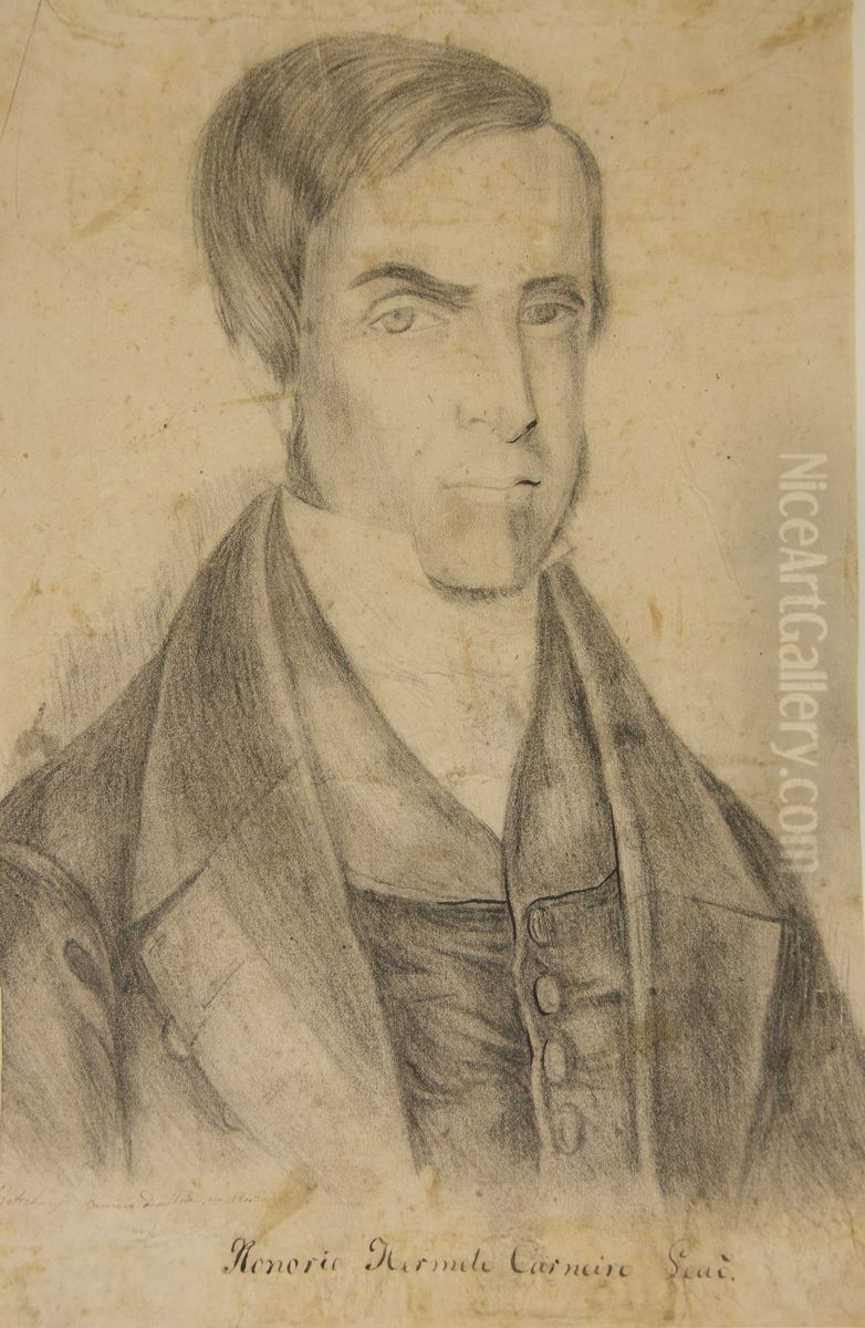 Honorio Hermeto Carneiro Leao - Album M A B A D - Prancha N.9 A Oil Painting by Miguelzinho Dutra