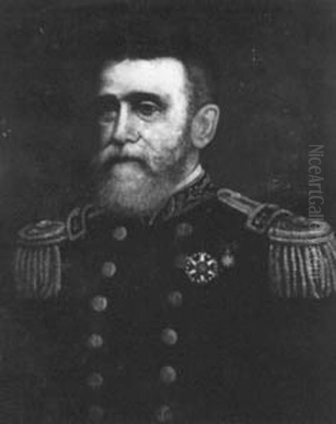 Almirante Joaquim Leal Ferreira, da colecao Museu Historico Nacional Oil Painting by Museu Historico Nacional collection
