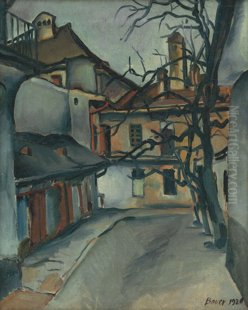 Zo starych Kosic Oil Painting by Konstantin Bauer